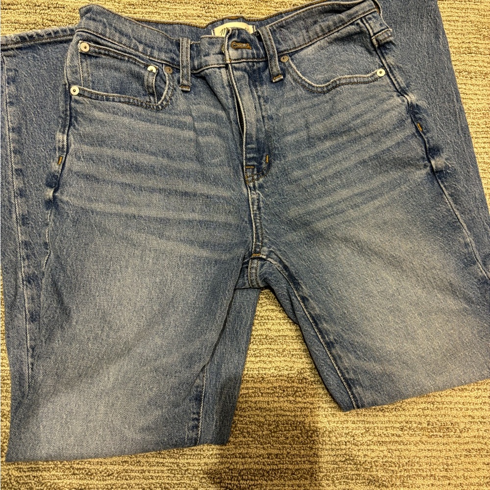 Madewell Petite High Rise Boyjean, Neal Wash - Nearly New